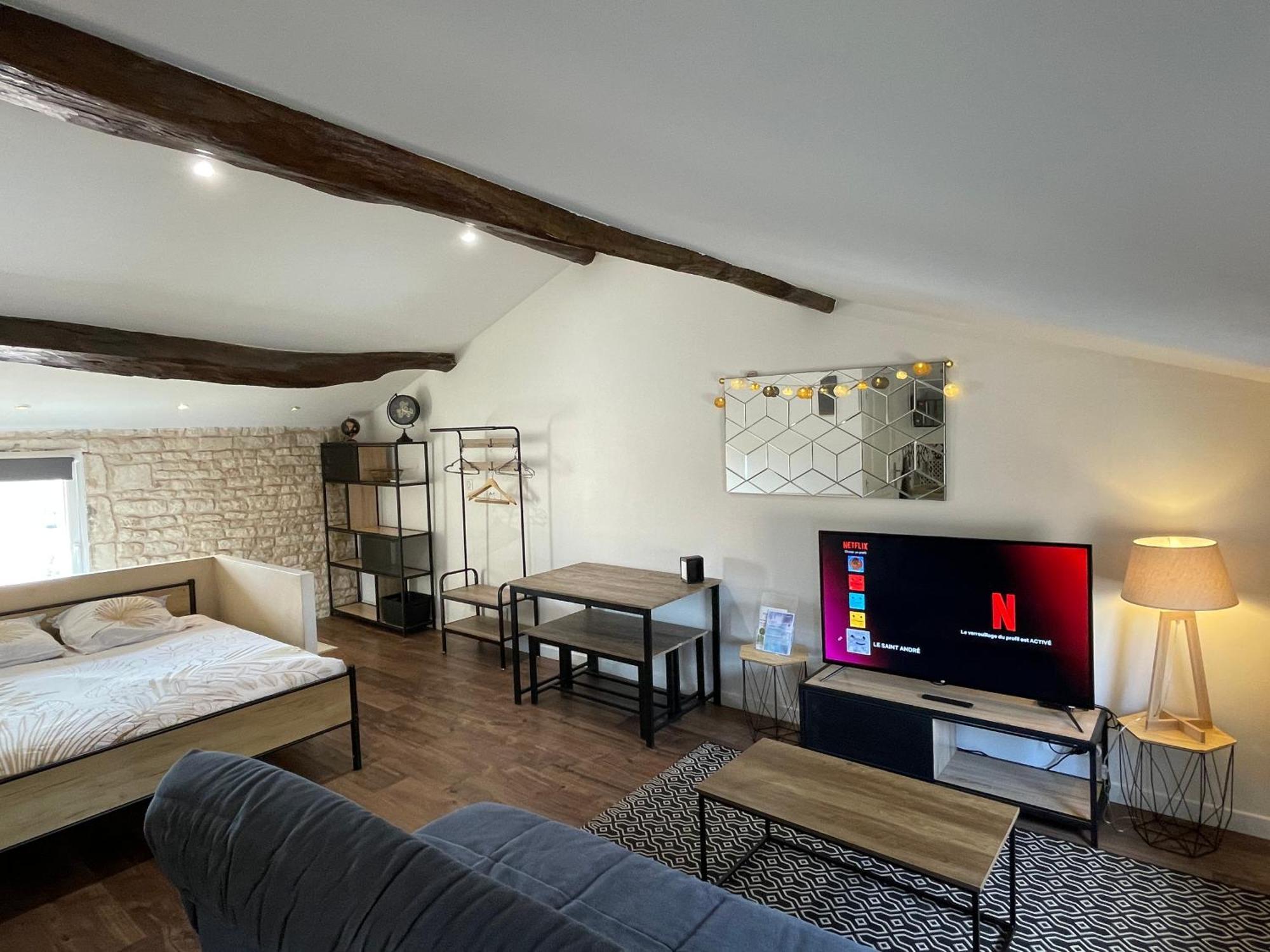 Apartamento Chez Jean-Yves Et Zoe - Le Saint Andre - Au Calme, Tres Propre, Proche Parkings, Clim Niort Exterior foto
